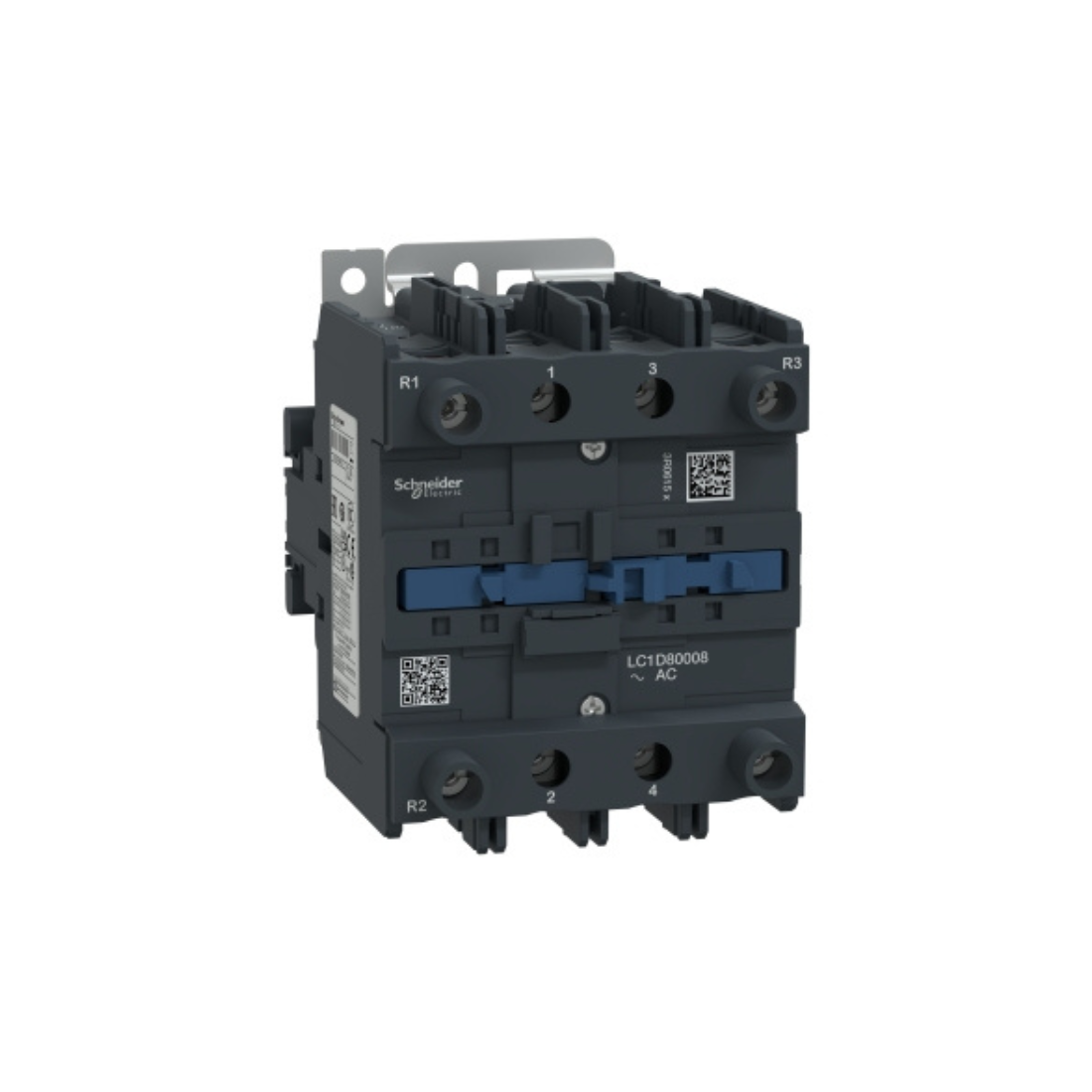 Schneider Electric TeSys D Contactor 4P(2 NO + 2 NC) AC-1 <= 440V 125A 48V AC 50/60Hz Coil LC1D80008E7