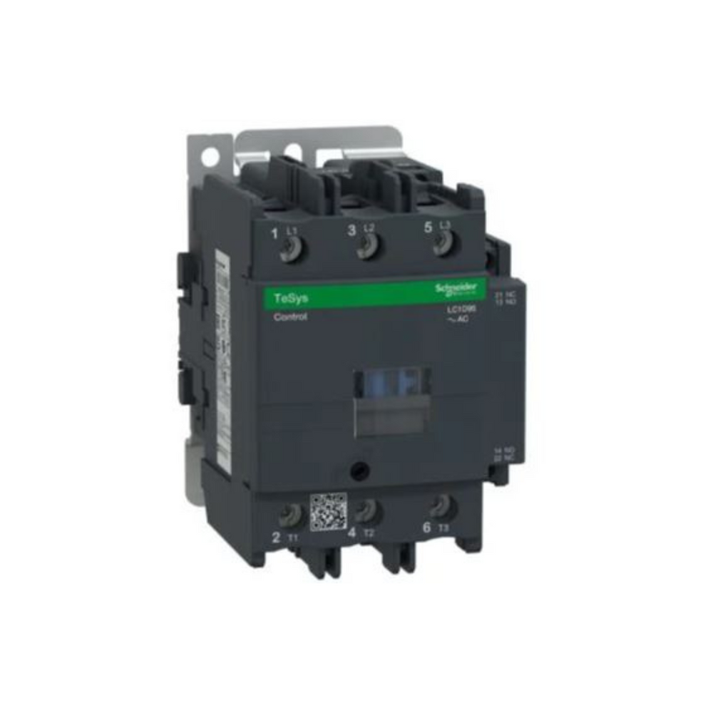 Schneider Electric TeSys D contactor 3P(3 NO) AC-3 <= 440V 95A 110V AC 50/60Hz Coil LC1D95F7 in Dubai, UAE