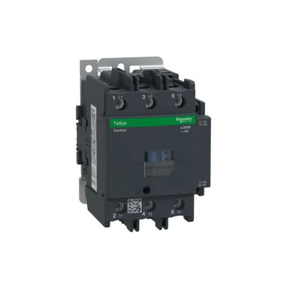 Schneider Electric TeSys D Contactor 3P AC-3 <= 440V 95A 220V AC 50/60Hz Coil LC1D95M7 in Dubai, UAE