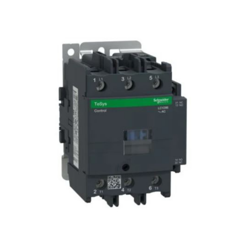 Schneider Electric TeSys D Contactor 3P(3 NO) AC-3 <= 440V 95A 415V AC 50/60Hz Coil LC1D95N7 in Dubai, UAE