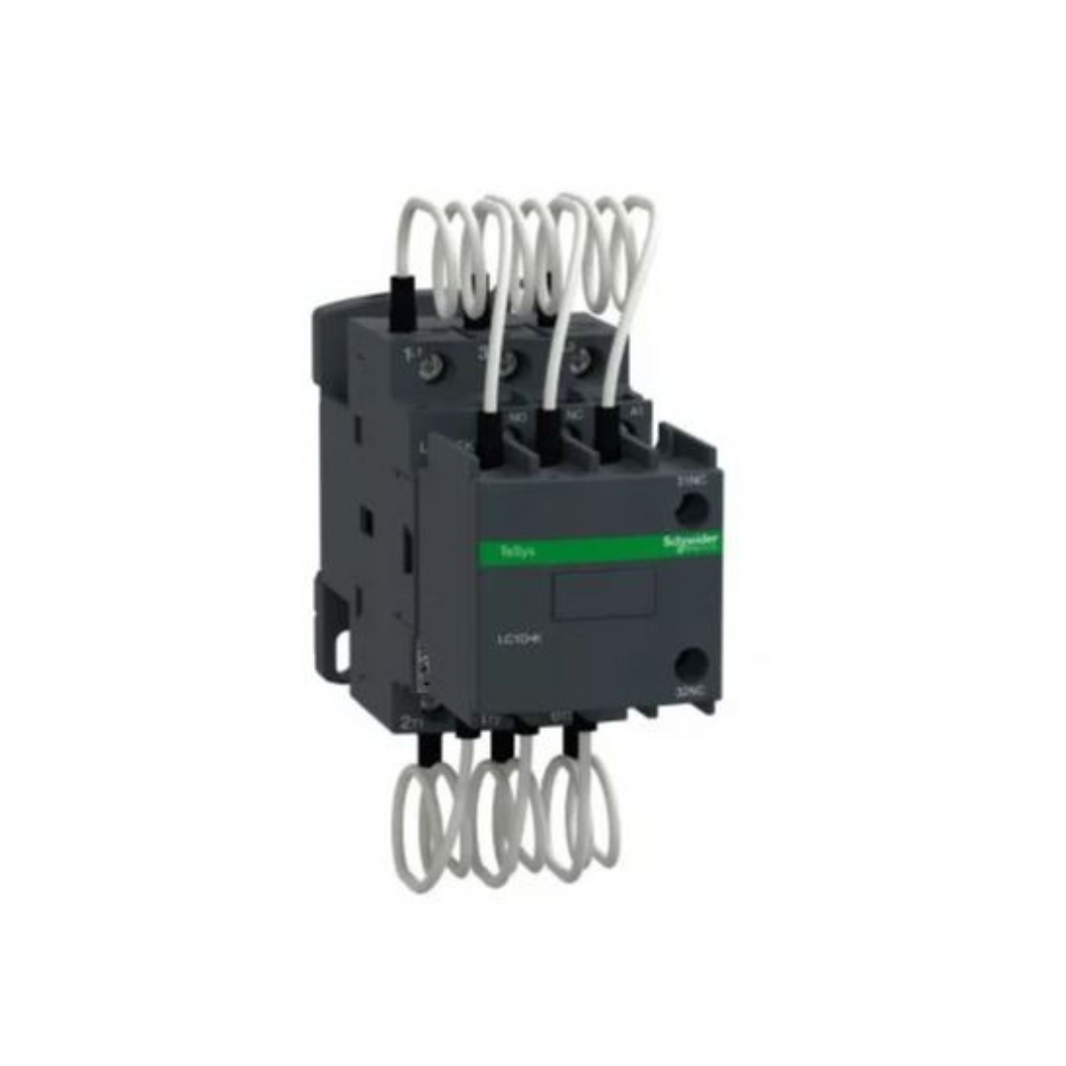 Schneider Electric TeSys D Capacitor Contactor 25kVAR at 400V/50Hz 230V AC 50/60Hz LC1DFKP7 in Dubai, UAE