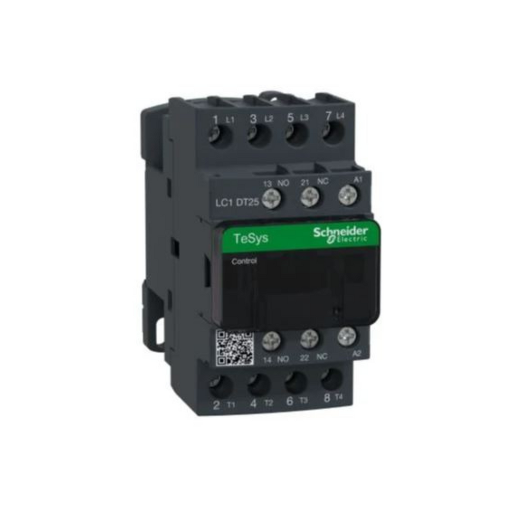 Schneider Electric TeSys D Contactor 4P(4 NO) AC-1 <= 440V 25A 240V AC 50/60Hz Coil LC1DT25U7 in Dubai, UAE