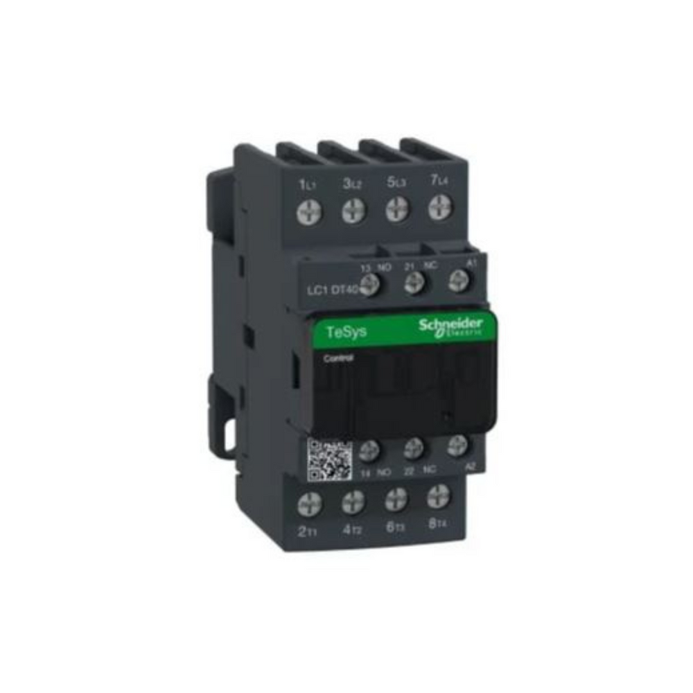 Schneider Electric TeSys D Contactor 4P(4 NO) AC-1 <= 440V 40A 240V AC 50/60Hz Coil LC1DT40U7 in Dubai, UAE