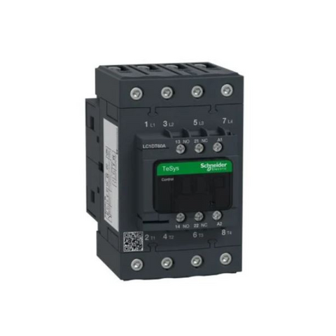 Schneider Electric TeSys D Contactor 4P(4 NO) AC-1 <= 440V 60A 240V AC 50/60Hz Coil LC1DT60AU7