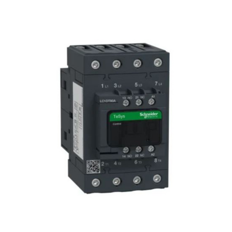 Schneider Electric TeSys D contactor 4P(4 NO) AC-1 <= 440V 80A 240V AC 50/60Hz Coil LC1DT80AU7