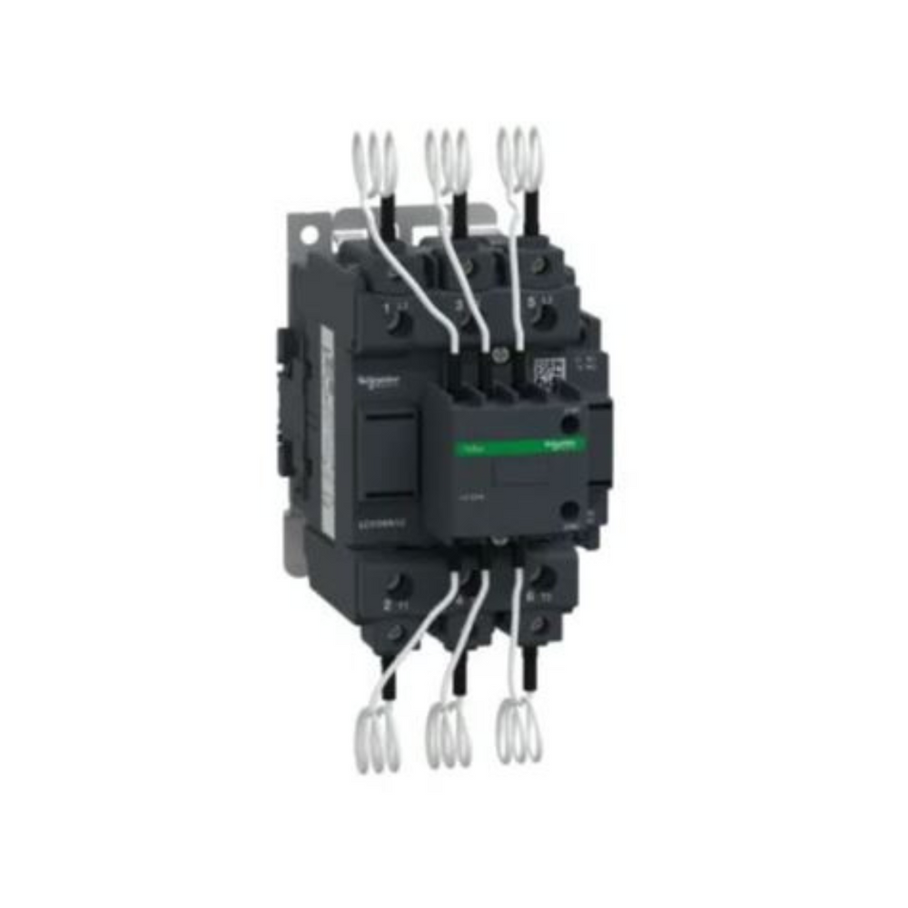 Schneider Electric TeSys D Capacitor Contactor 63 kVAR at 400V/50Hz 240V AC 50/60Hz Coil LC1DWK12U7 in Dubai, UAE