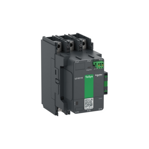 Schneider Electric TeSys Giga High Power Contactor 3 Pole (3NO) AC-3 <=440V 185A Standard Version 100-250V Wide Band AC/DC Coil LC1G185KUEN