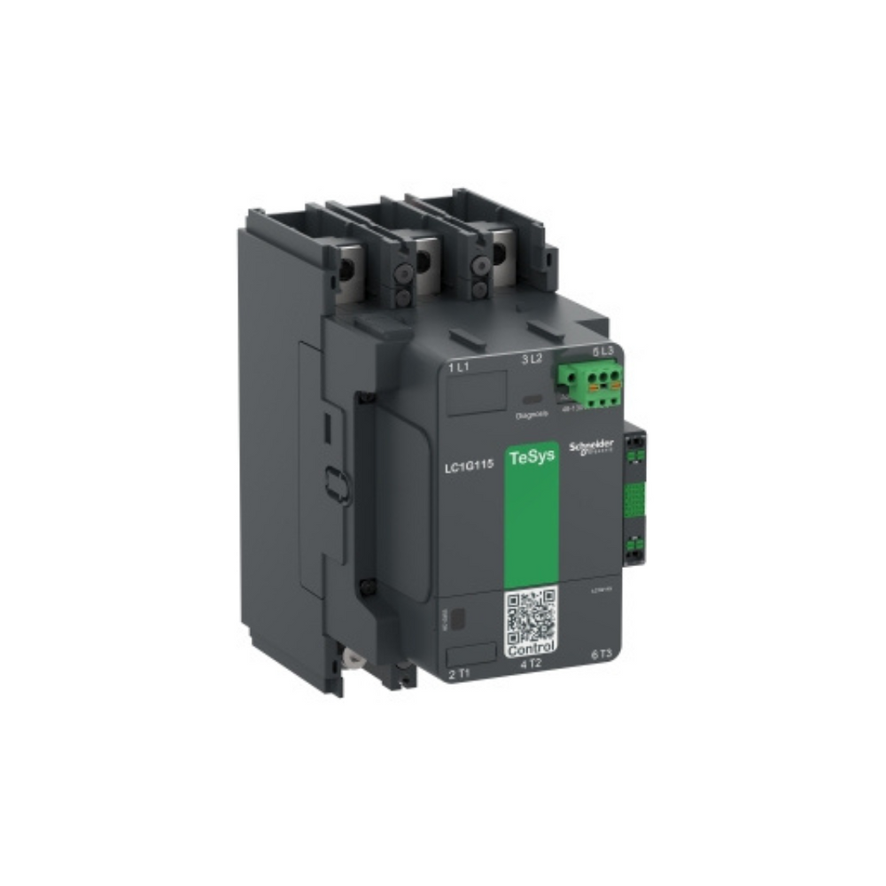 Schneider Electric TeSys Giga High Power Contactor 3 Pole (3NO) AC-3 <=440V 225A Standard Version 100-250V Wide Band AC/DC Coil LC1G225KUEN  in Dubai, UAE