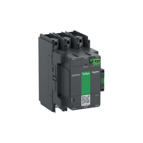 Schneider Electric TeSys Giga High Power Contactor 3 Pole (3NO) AC-3 <=440V 225A Standard Version 100-250V Wide Band AC/DC Coil LC1G225KUEN