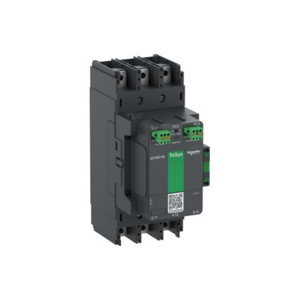 Schneider Electric TeSys Giga High Power Contactor 3 Pole (3NO) AC-3 <= 440V 225A Advanced Version 200-500V Wide Band AC/DC Coil LC1G225LSEA in Dubai, UAE