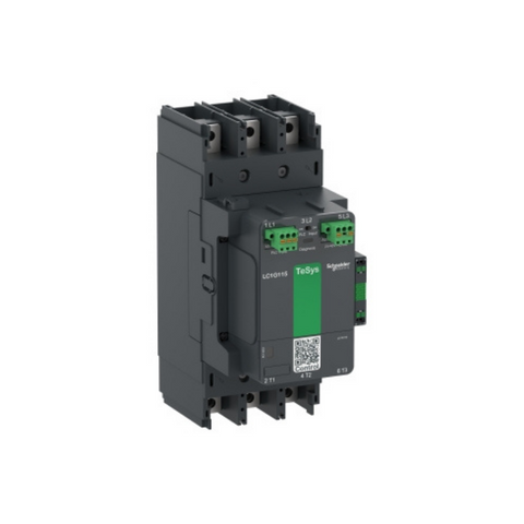 Schneider Electric TeSys Giga High Power Contactor 3 Pole (3NO) AC-3 <= 440V 225A Advanced Version 200-500V Wide Band AC/DC Coil LC1G225LSEA