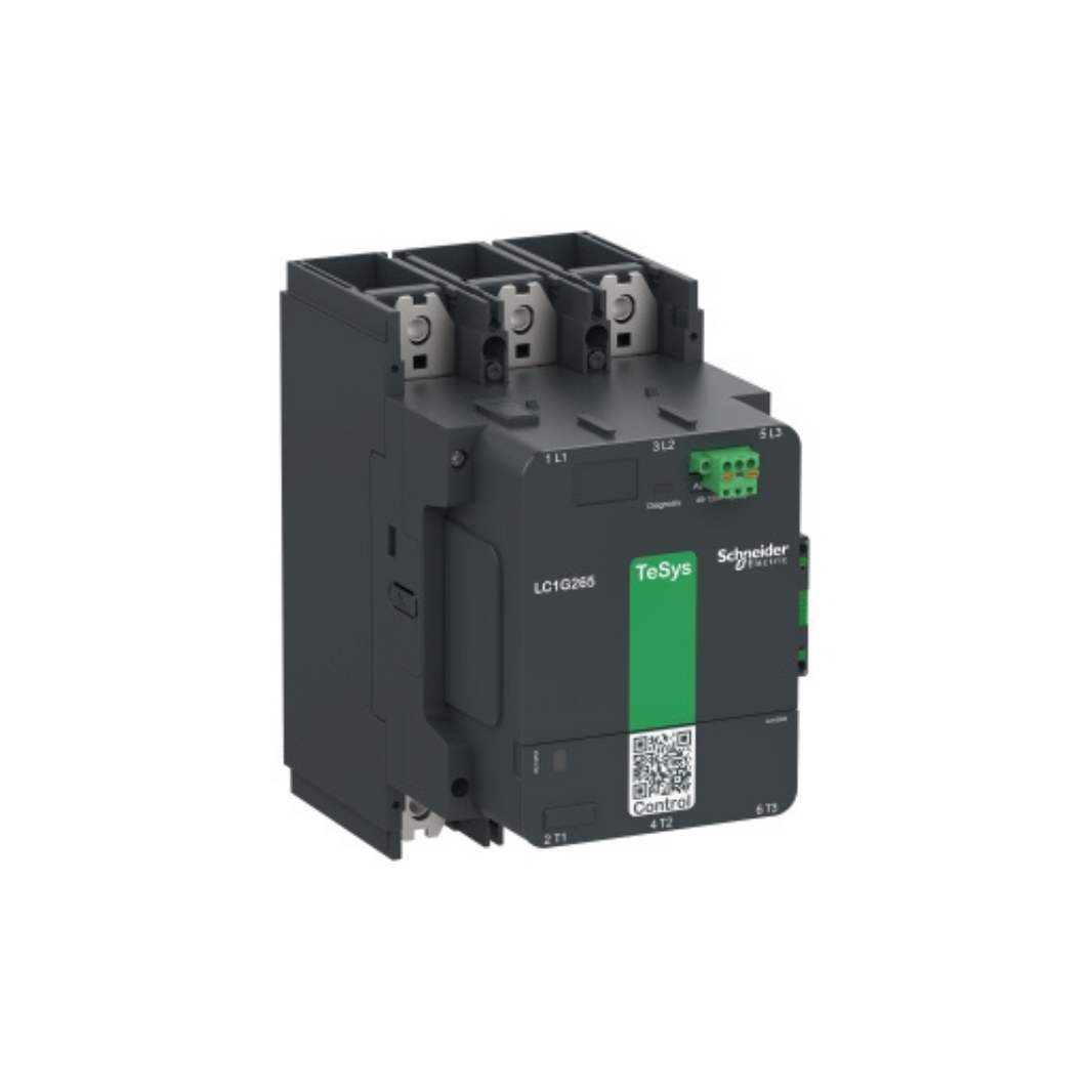 Schneider Electric TeSys Giga High Power Contactor 3 Pole (3NO) AC-3 <=440V 265A Standard Version 100-250V Wide Band AC/DC Coil LC1G265KUEN in Dubai, UAE