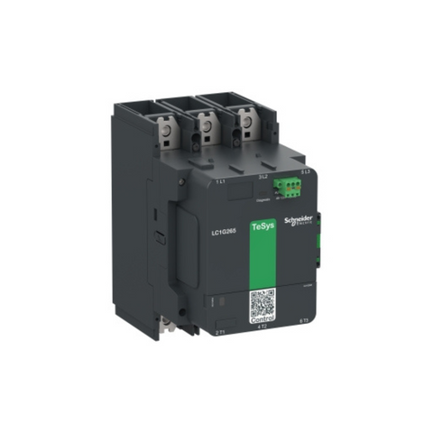 Schneider Electric TeSys Giga High Power Contactor 3 Pole (3NO) AC-3 <=440V 265A Standard Version 100-250V Wide Band AC/DC Coil LC1G265KUEN