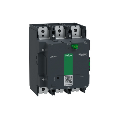 Schneider Electric TeSys Giga High Power Contactor 3 Pole (3NO) AC-3 <=440V 630A Standard Version 100-250V Wide Band AC/DC Coil LC1G630KUEN