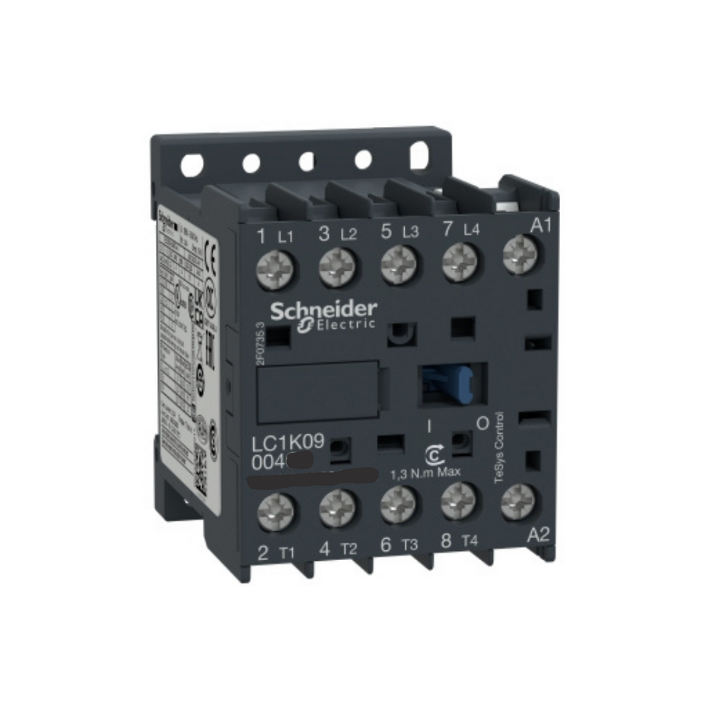 Schneider Electric TeSys K Contactor 4P(4NO) AC-1 <= 440V 20A 110V AC Standard Coil LC1K09004F7 in Dubai, UAE