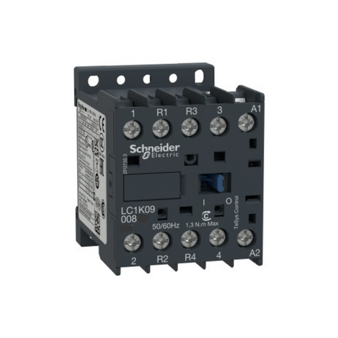 Schneider Electric TeSys K Contactor 4P(2 NO + 2 NC) AC-1 <= 440V 20A 230V AC Coil LC1K09008P7