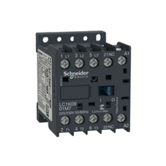 Schneider Electric TeSys K contactor 3P AC-3 <= 440V 9A 1 NC Aux. 110V AC Coil LC1K0901F7 - Slide 1