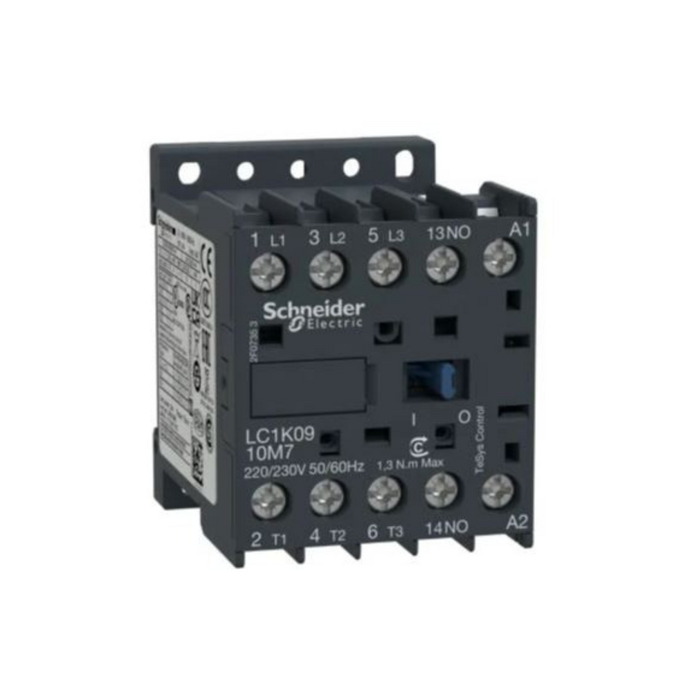 Schneider Electric TeSys K Contactor 3P AC-3 <= 440V 9A 1 NO Aux. 24V AC Coil LC1K0910B7 in Dubai, UAE