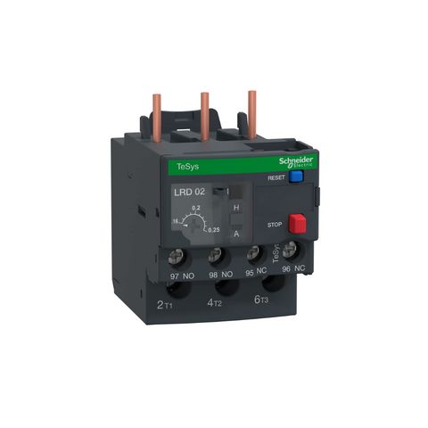 Schneider Electric TeSys LRD Thermal Overload Relays 0.16-0.25A Class 10A LRD02