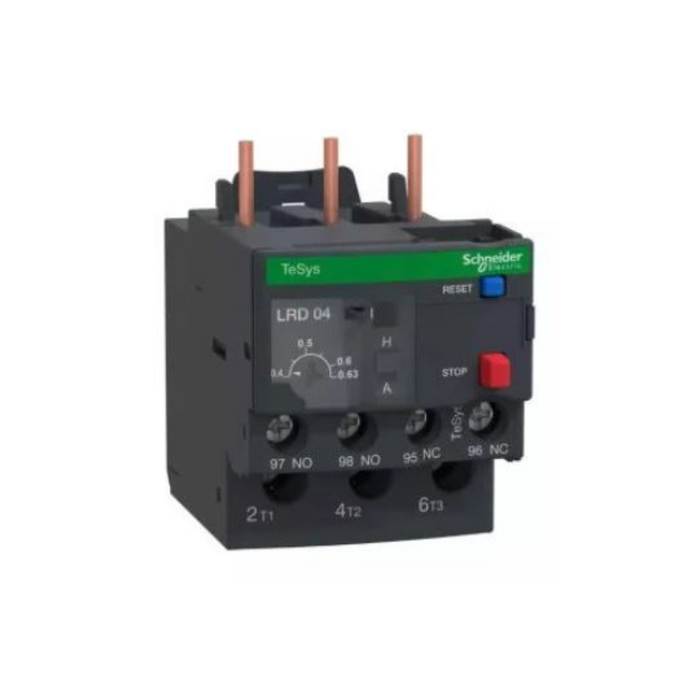 Schneider Electric TeSys LRD Thermal Overload Relays 0.4-0.63A Class 10A LRD04 in Dubai, UAE