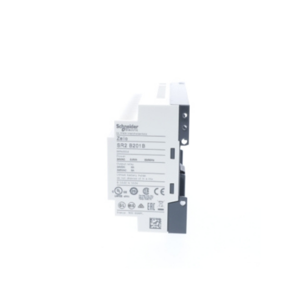 Schneider Electric Zelio Logic Compact Smart Relay 20 I/O 24V AC Clock Display SR2B201B