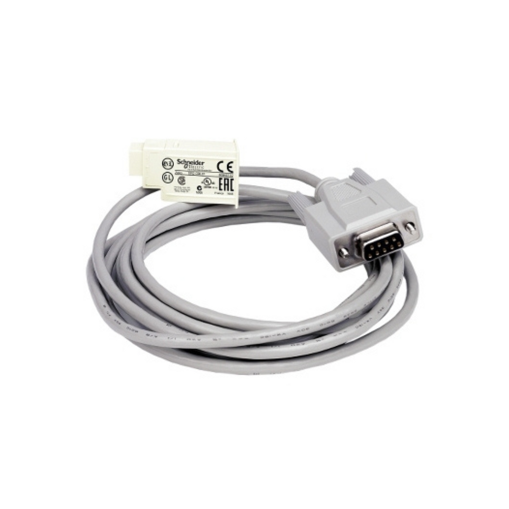 Schneider Electric Zelio Logic SUB-D 9-Pin PC Connecting Cable for smart relay Zelio Logic 3m SR2CBL01