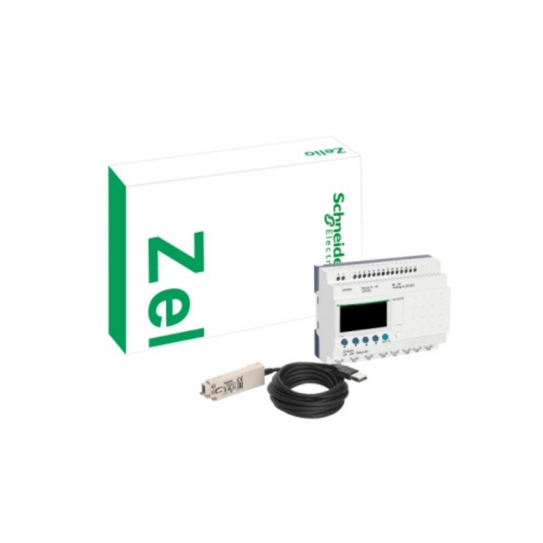 Schneider Electric Zelio Logic Compact Smart Relay Discovery Pack 20 I/O 24V DC SR2PACK2BD in Dubai, UAE