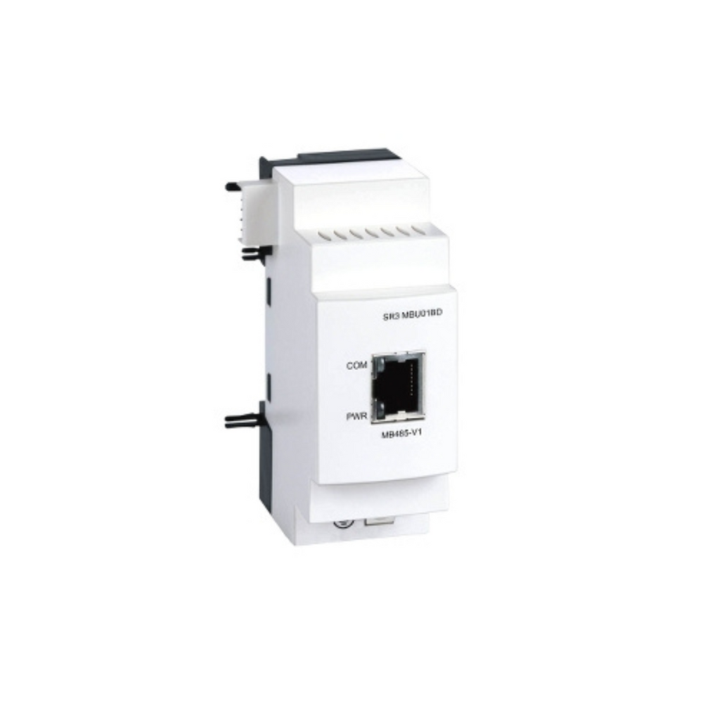 Schneider Electric Zelio Logic SR2 SR3 Communication Module Modbus Slave 24V DC Smart Relay SR3MBU01BD