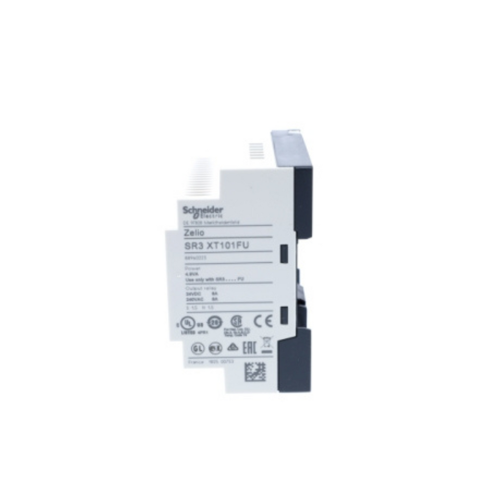 Schneider Electric Zelio Logic Discrete I/O Extension Module 10 I/O 100-240V AC for Zelio Logic SR3XT101FU