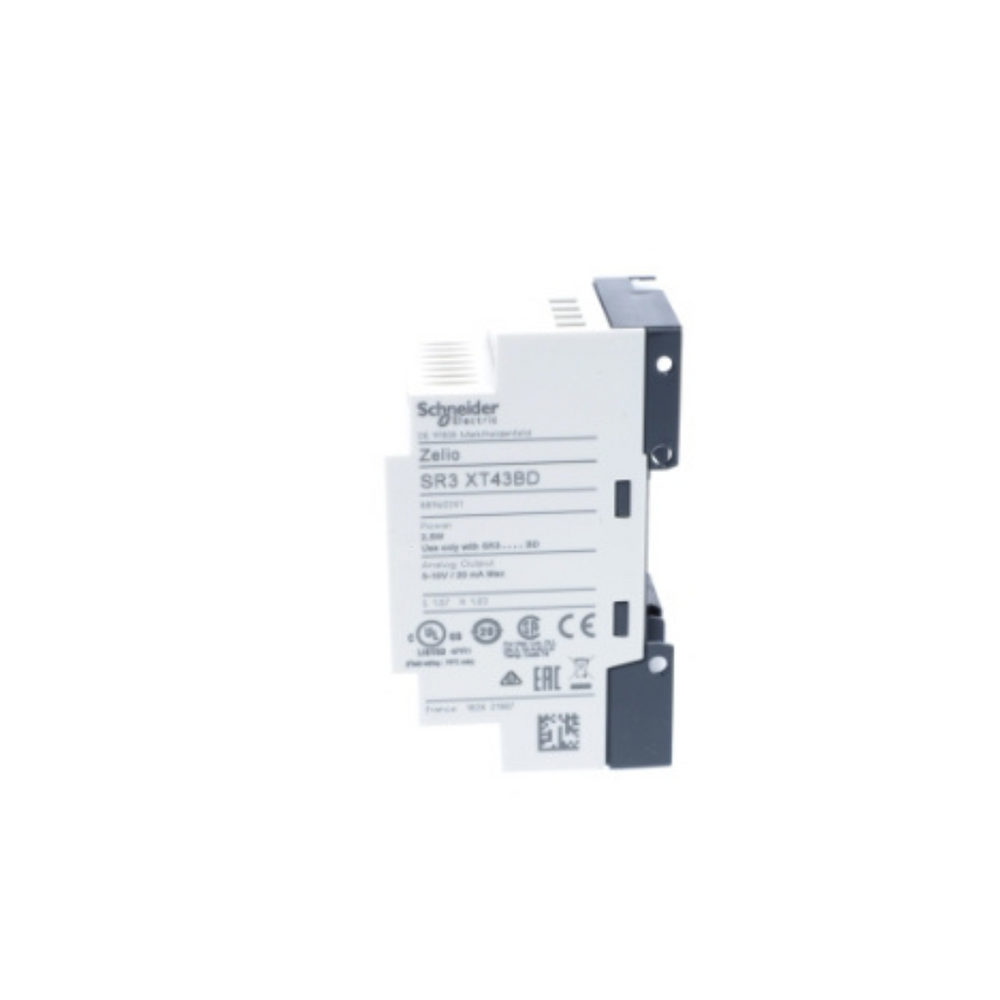 Schneider Electric Zelio Logic Analogue I/O Extension Module 4 I/O 24V DC for Zelio Logic SR3XT43BD