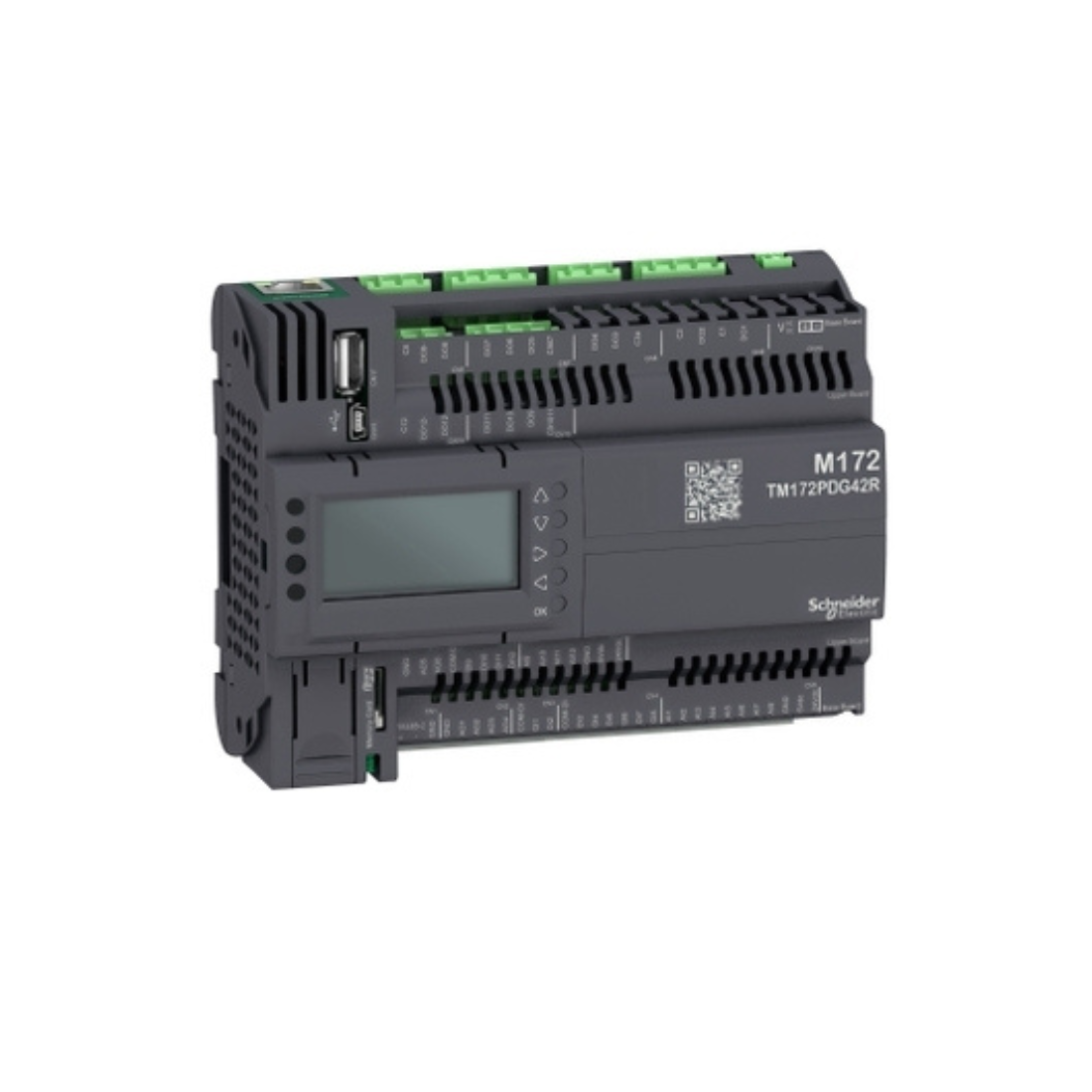 Schneider Electric Modicon M172 Performance Display 42 I/Os Ethernet Modbus TM172PDG42R