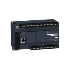 Schneider Electric Modicon M221 Logic Controller 40 I/O Transistor PNP TM221C40T - Slide 1