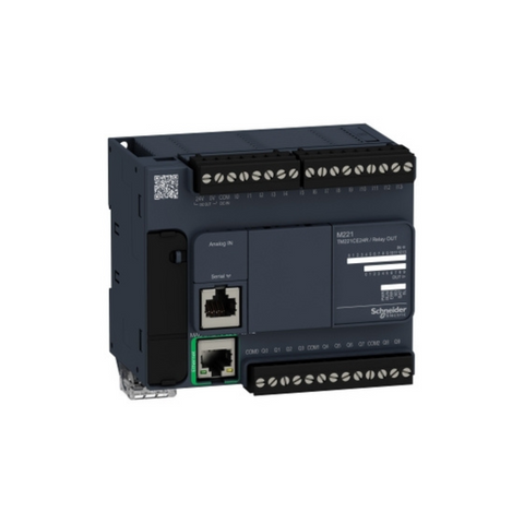 Schneider Electric Modicon M221 Logic Controller 24 I/O Relay, Ethernet TM221CE24R