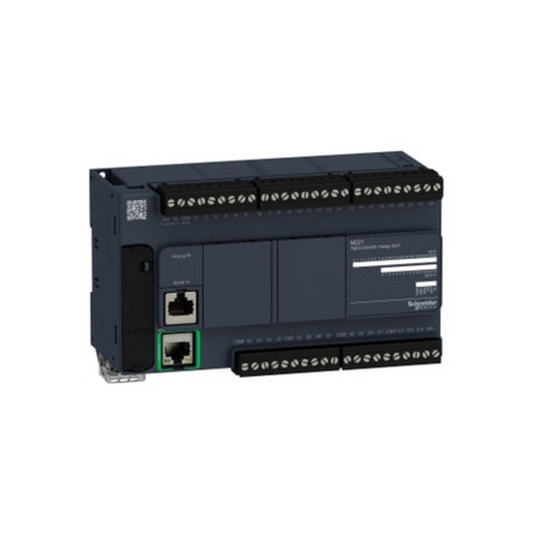 Schneider Electric Modicon M221 Logic Controller 40 I/O Relay Ethernet TM221CE40R