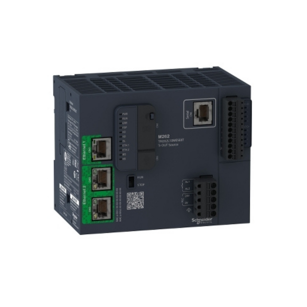 Schneider Electric Modicon M262 Logic Controller 5ns/Instruction Ethernet TM262L10MESE8T