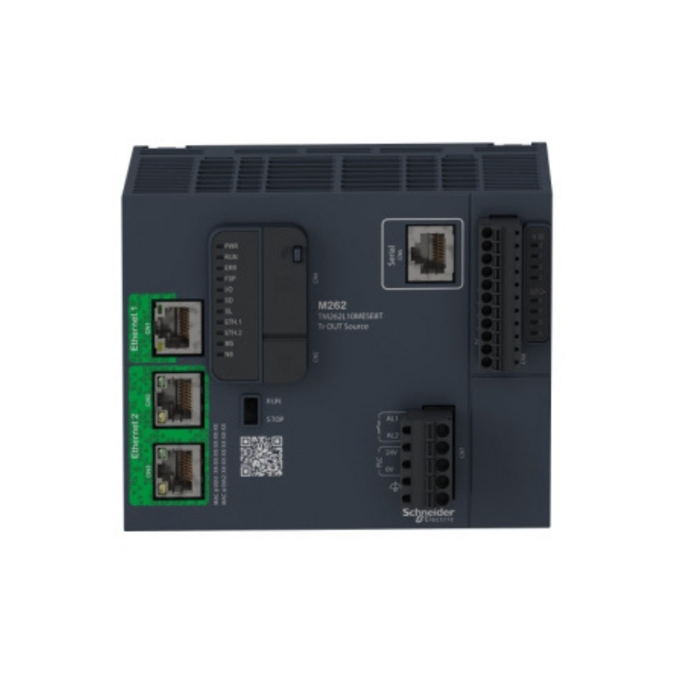 Schneider Electric Modicon M262 Logic Controller 5ns/Instruction Ethernet TM262L10MESE8T