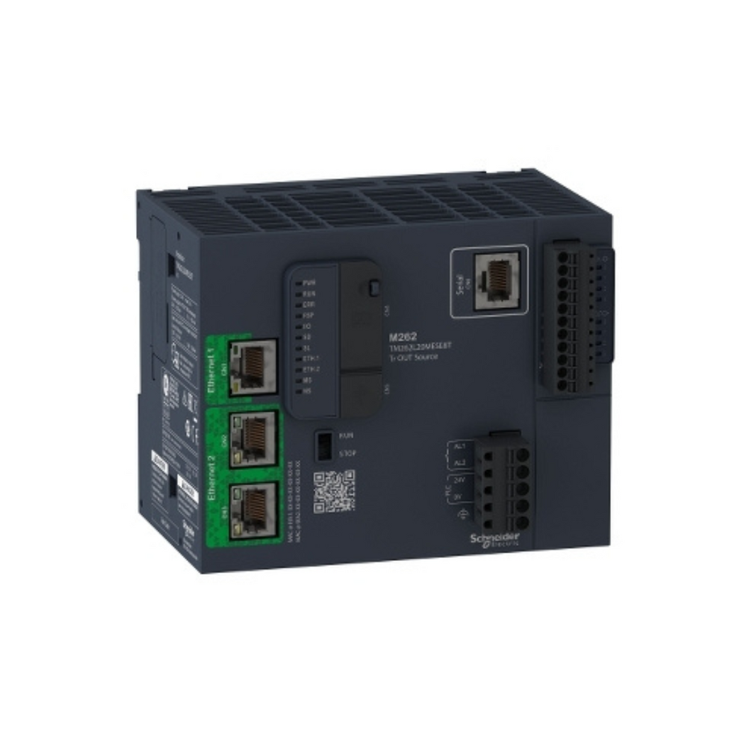 Schneider Electric Modicon M262 Logic Controller 3ns/Instruction Ethernet TM262L20MESE8T