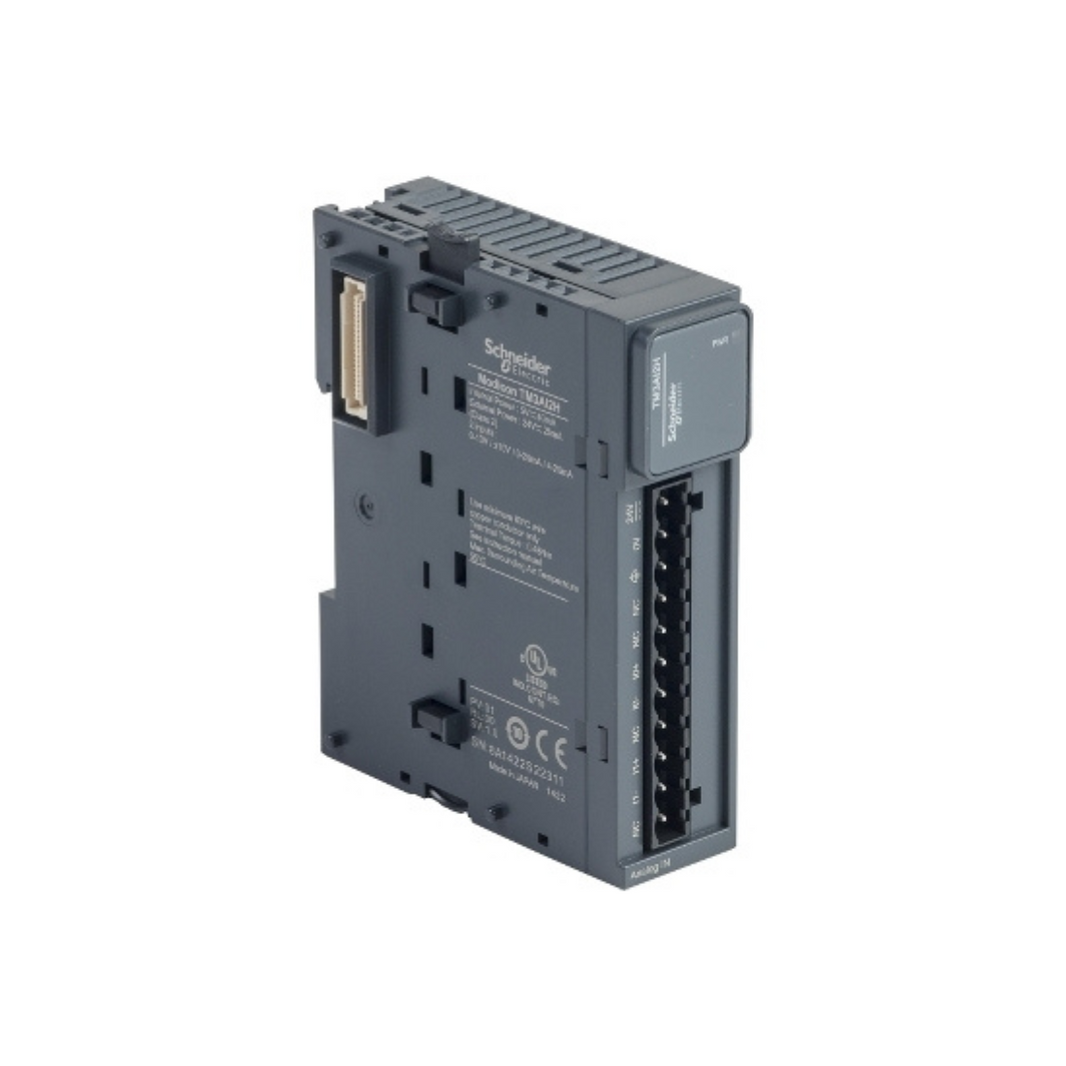 Schneider Electric Modicon TM3 Analog Input Module 2 Inputs High Resolution Module Screw 24V DC TM3AI2H in Dubai, UAE