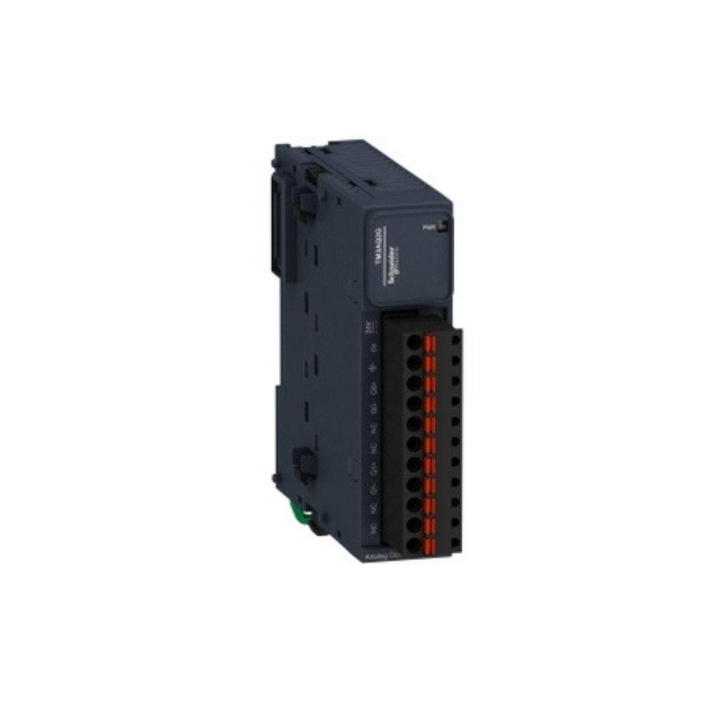 Schneider Electric Modicon TM3 Analog Output Module 2 Outputs Spring 24V DC TM3AQ2G in Dubai, UAE