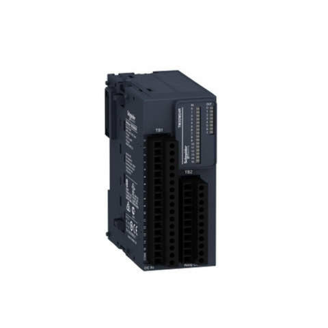 Schneider Electric Modicon TM3 Discrete IO Module 24 IO 16 Inputs 8 Relay Outputs Screw 24V DC TM3DM24R