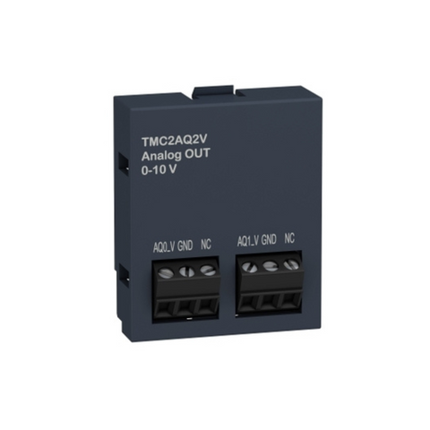 Schneider Electric Analogue Output Cartridge Modicon M221 2 Analog Voltage Outputs I/O Extension TMC2AQ2V