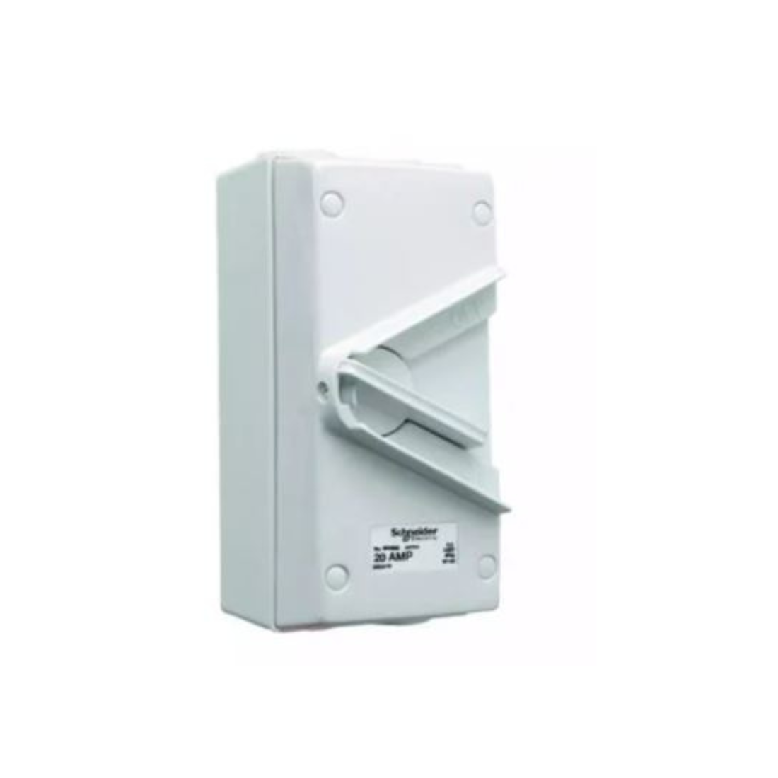 Schneider Electric Surface Mount Single Pole Isolating Switch 20A 250V IP66 WHS20