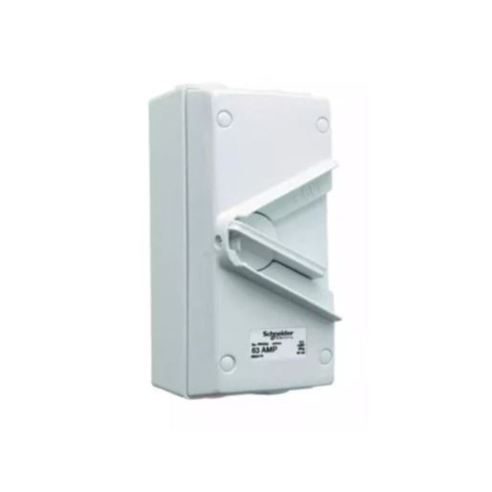 Schneider Electric Surface Mount Triple Pole Isolating Switch 63A 440V IP66 WHT63 in Dubai, UAE