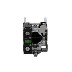 Schneider Electric Harmony XB4 Push Button Metal Flush Blue Ø22 Spring Return Unmarked 1 NO XB4BA61 - Slide 5