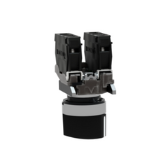 Schneider Electric Harmony XB4 Selector Switch Metal Black Ø22 2 Positions Stay Put 1 NO+1 NC XB4BD25 - Slide 2