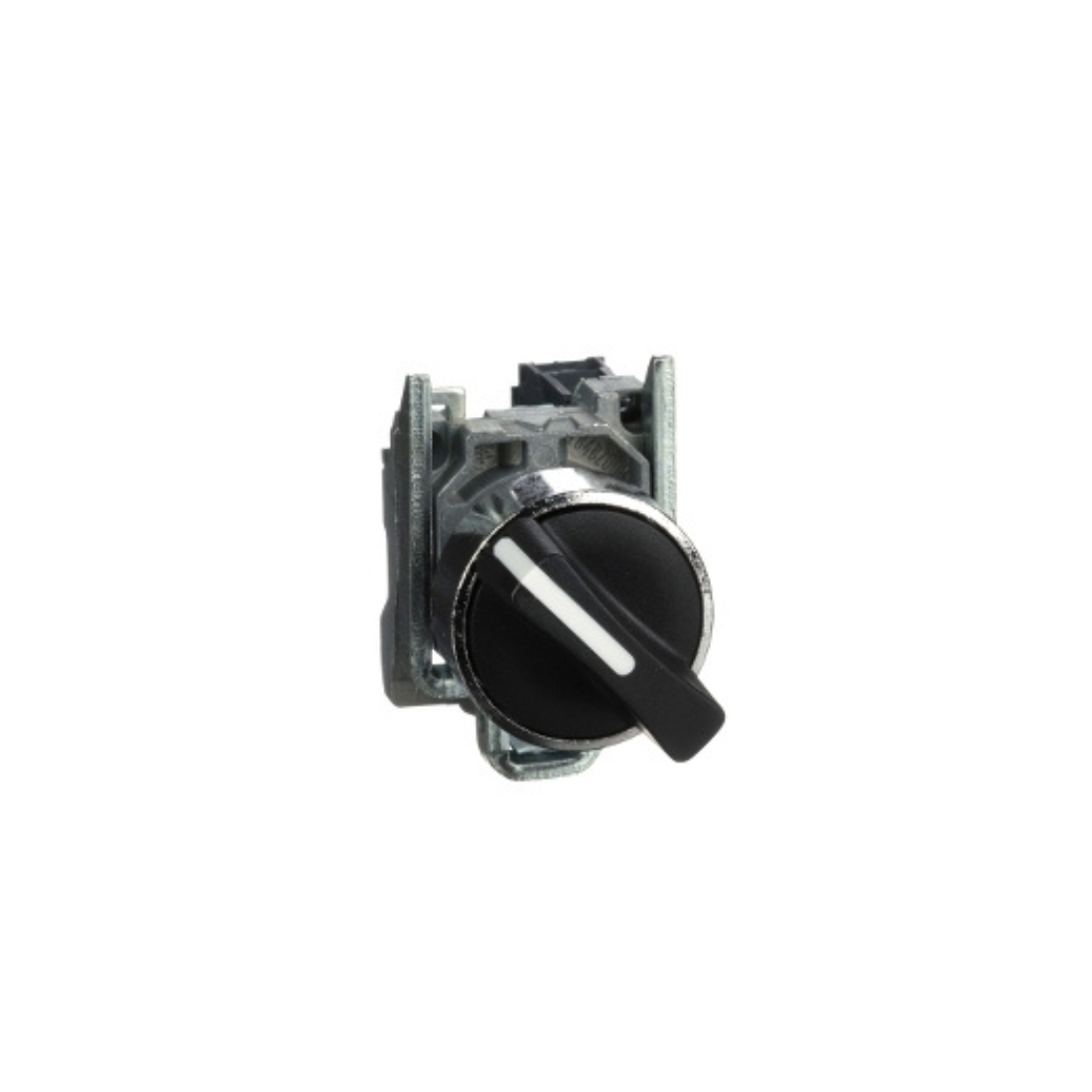 Schneider Electric Harmony XB4 Selector Switch Metal Black Ø22 2 Positions Spring Return from Right to Left 1NO XB4BD41