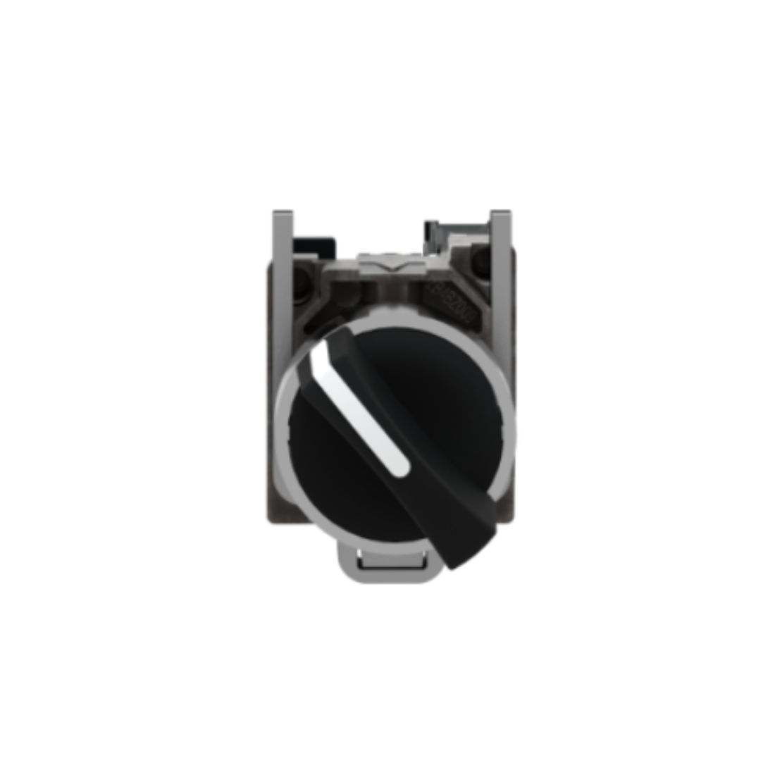 Schneider Electric Harmony XB4 Selector Switch Metal Black Ø22 2 Positions Spring Return from Right to Left 1NO XB4BD41