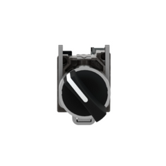 Schneider Electric Harmony XB4 Selector Switch Metal Black Ø22 2 Positions Spring Return from Right to Left 1NO XB4BD41 - Slide 2
