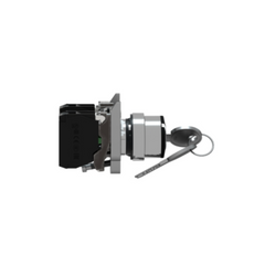Schneider Electric Harmony XB4 Key Switch Selector Metal Black Ø22 key n°455 3 Positions Stay Put 2 NO XB4BG03 - Slide 2