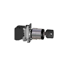 Schneider Electric Harmony XB4 Black Key Selector Switch Ø 22 2 Positions 90° Stay Put 1 NO ATEX XB4BG21EX - Slide 1